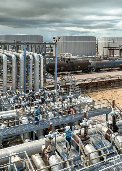 Industrial pipeline and energy infrastructure