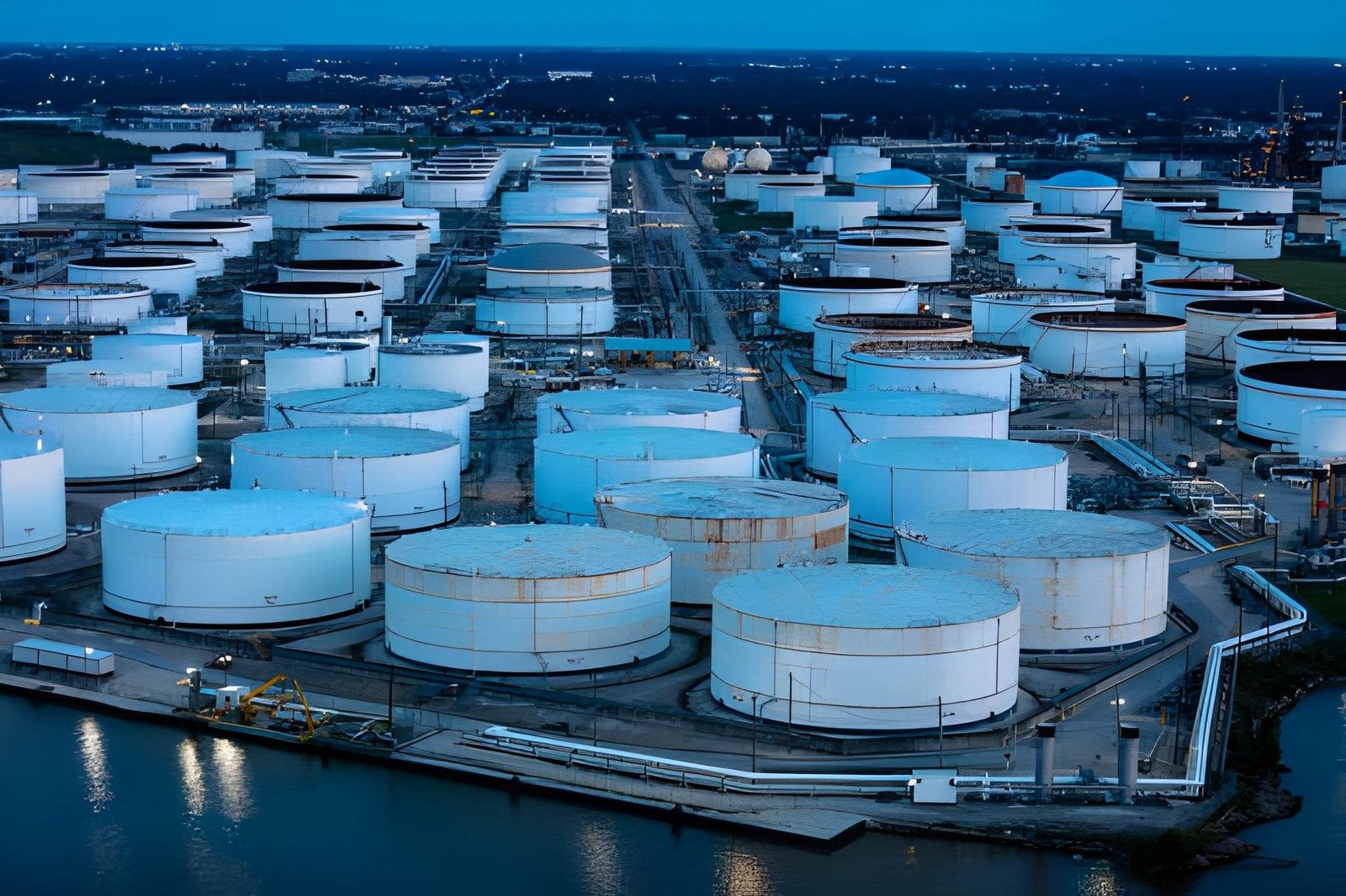 Modern sustainable infrastructure representing the future of energy logistics